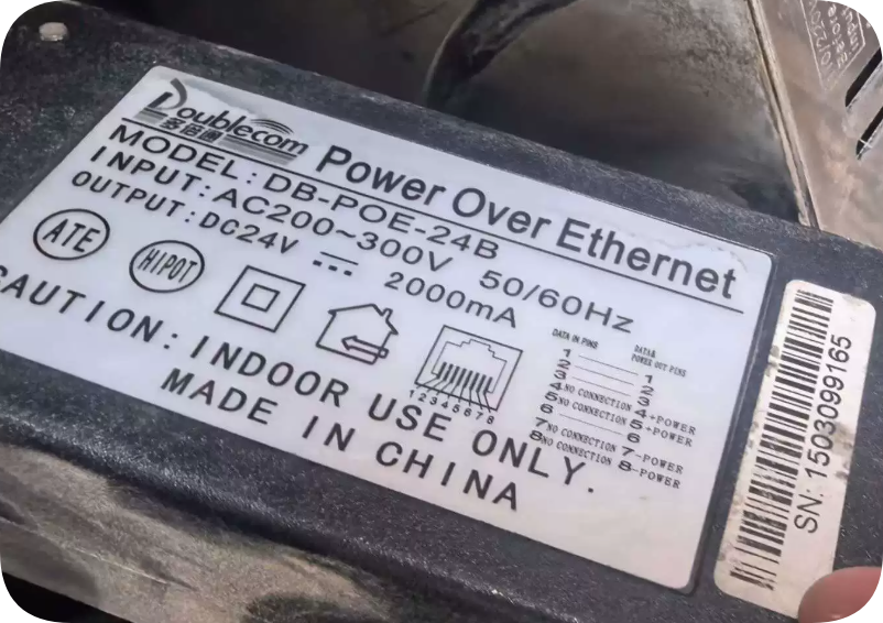 *Brand NEW*Replacement DC24V2000mA Power Supply for Doublecom DB-POE-24B Network Port Po